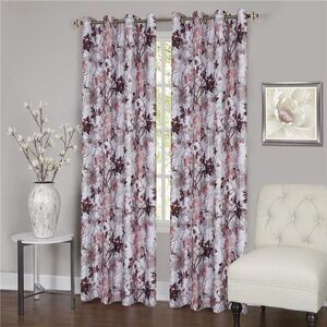 50 x 84 in. Tranquil - Lined Grommet Window Curtain Panel, Blush